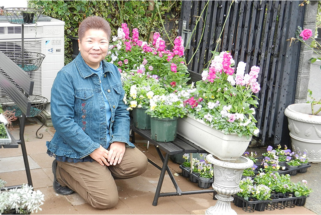 花創人　尾関　純子 先生